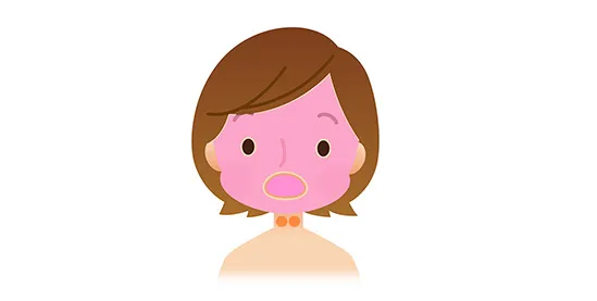 Ａ.顔面神経の再生力を高める鍼治療の範囲