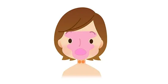 Ａ.上咽頭の再生力を高める鍼治療の範囲