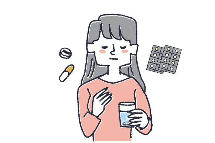 対症療法：抗うつ薬