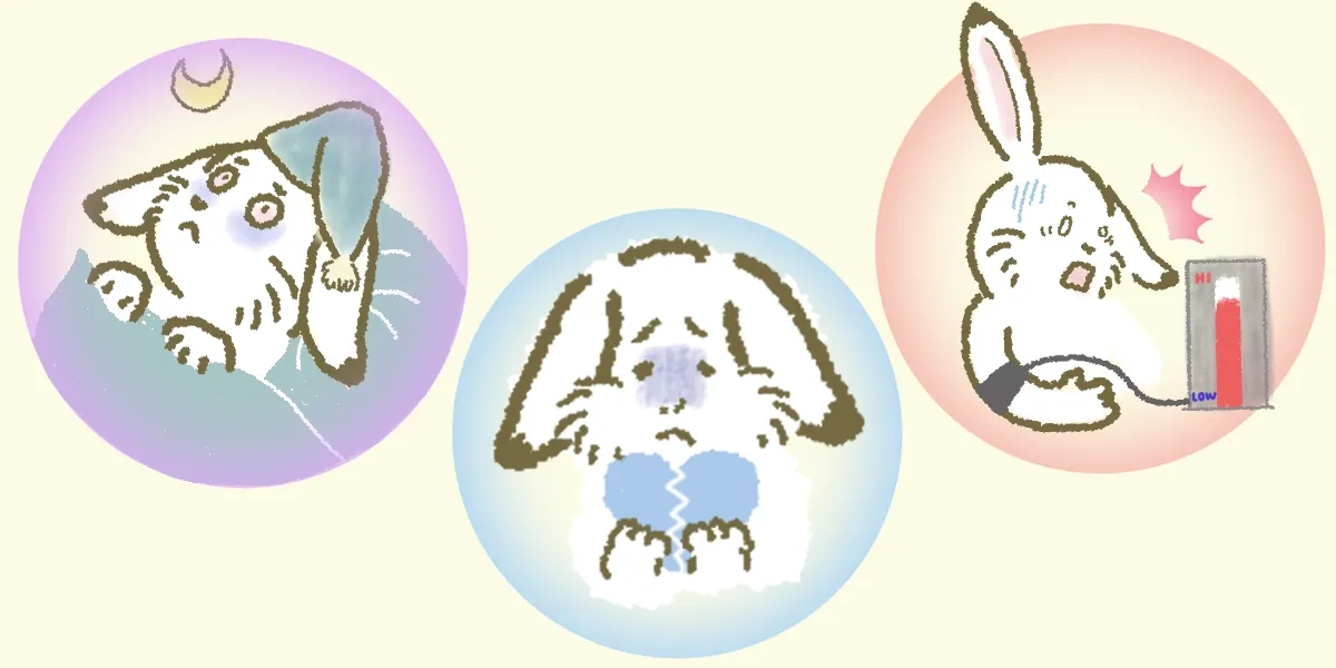 ステロイドの副作用例をイラスト化