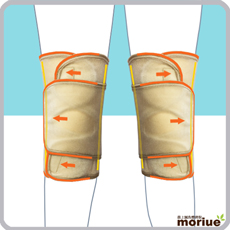 軽度な動きを補強する膝関節リウマチにおすすめの日常用サポーター｜ニーラップサマー200
