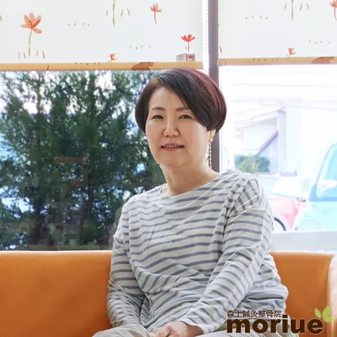 膝の手術後の痛みの膝サポーター 長野県 M.Y.さん