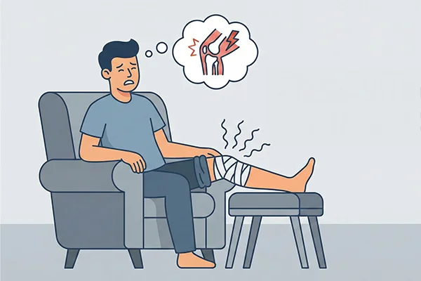 膝の手術後の痛みによる膝の痛みや違和感