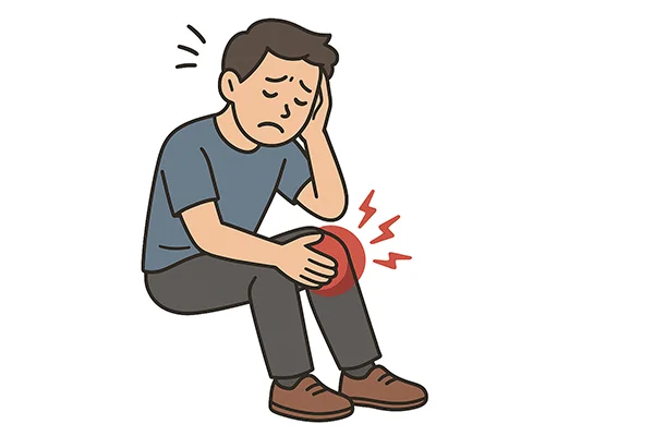 膝蓋軟骨軟化症による膝の痛みや違和感