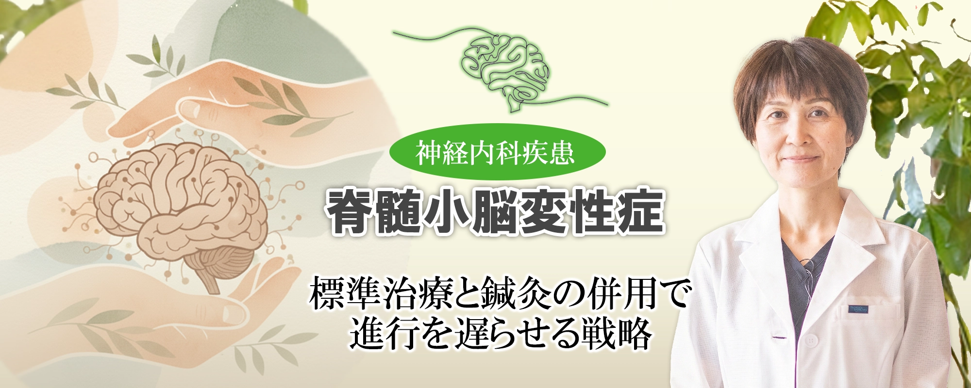 脊髄小脳変性症の治療法｜病院での標準治療と鍼灸の併用で進行を遅らせる戦略とは？詳しく解説します。