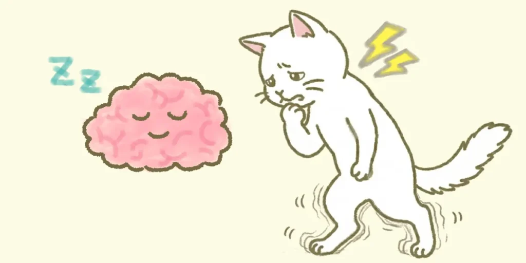 脊髄小脳変性症のふらつきは脳の予測機能が休んでいる状態