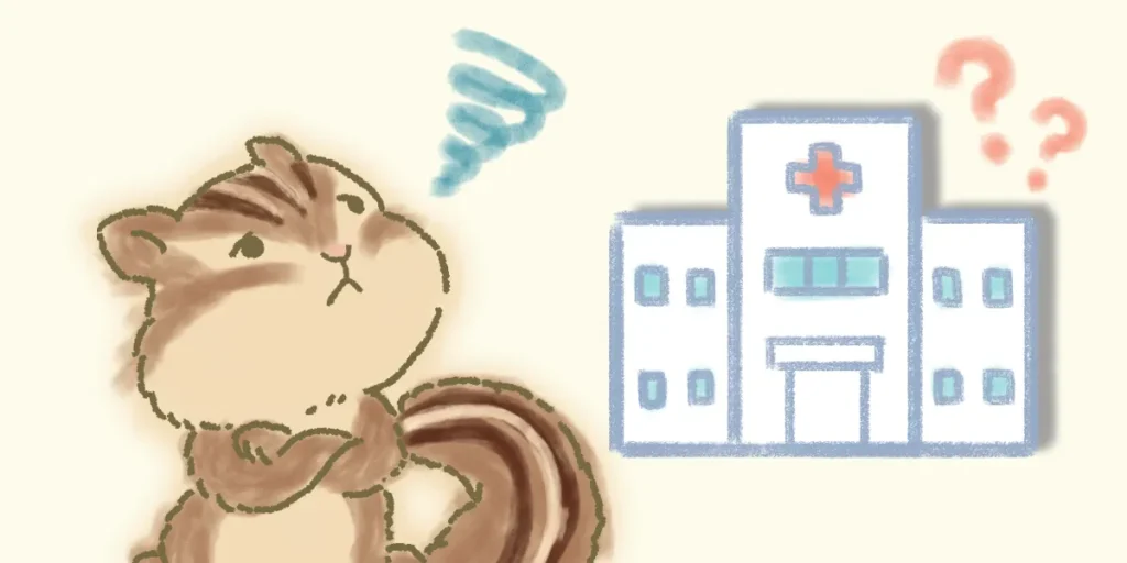 パーキンソン病の確定診断が出ず不安な様子を現したイラスト